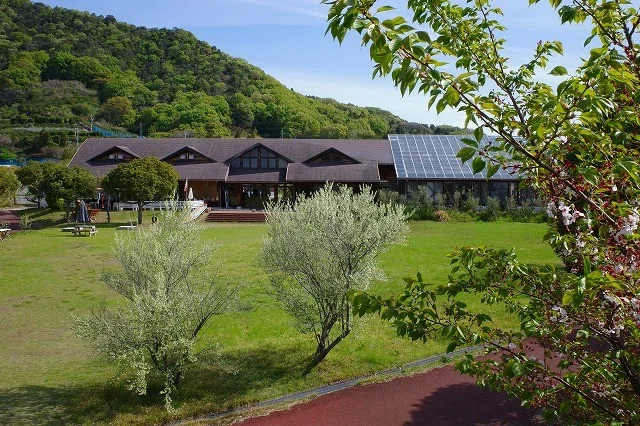 緑が美しいとびしまの景色