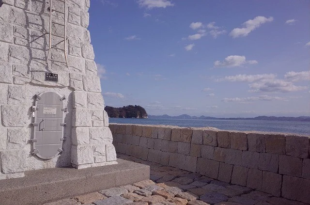 晴れた日の千砂子波止