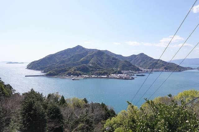 海に浮かぶ大崎下島