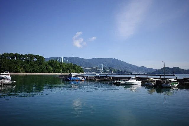 下蒲刈の波止場